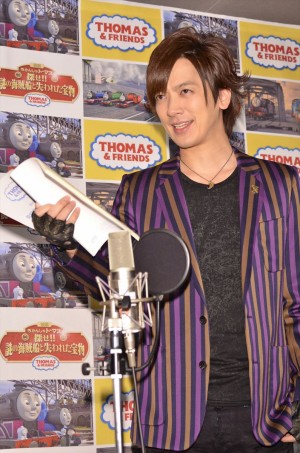 『映画 きかんしゃトーマス 探せ!!謎の海賊船と失われた宝物』でアフレコに挑戦したDAIGO
