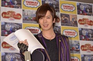 『映画 きかんしゃトーマス 探せ!!謎の海賊船と失われた宝物』でアフレコに挑戦したDAIGO