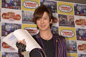 『映画 きかんしゃトーマス 探せ!!謎の海賊船と失われた宝物』でアフレコに挑戦したDAIGO