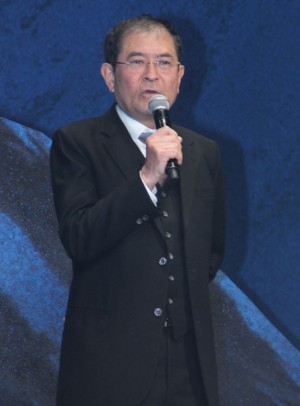 映画『エヴェレスト 神々の山嶺』完成披露試写会に登壇した平山秀幸監督