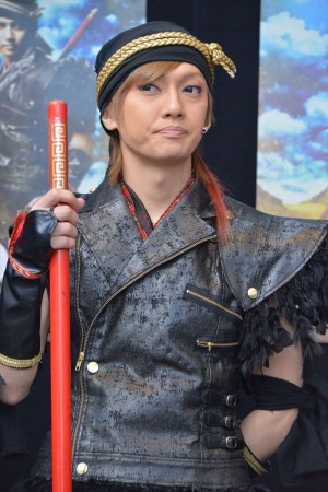 喜矢武豊、舞台『GOKU』囲み会見にて