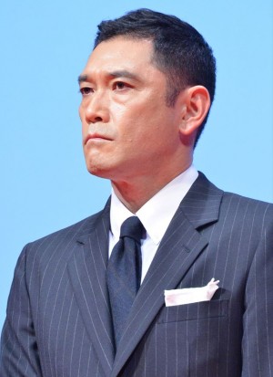 映画『僕だけがいない街』完成披露試写会に登場した杉本哲太