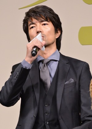 『64-ロクヨン-』完成報告会見に出席した仲村トオル