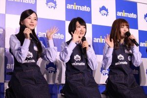 「アニメイト30周年プロジェクト」記者会見の様子