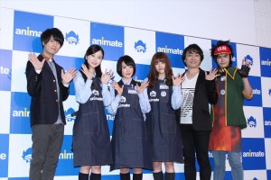 「アニメイト30周年プロジェクト」記者会見の様子