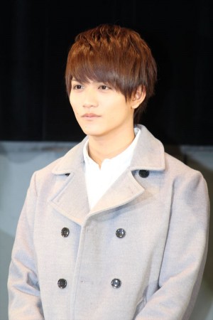 『仮面ライダーアマゾンズ』製作発表記者会見に登壇した藤田富