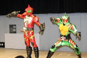 『仮面ライダーアマゾンズ』製作発表記者会見の様子