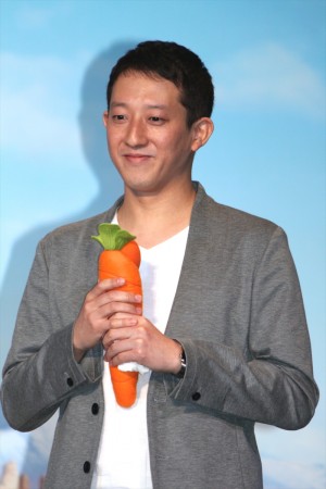 『ズートピア』来日記者会見&声優お披露目イベントに登壇した高橋茂雄(サバンナ)