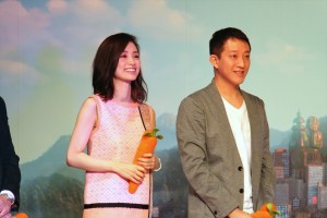 『ズートピア』来日記者会見&声優お披露目イベントの様子