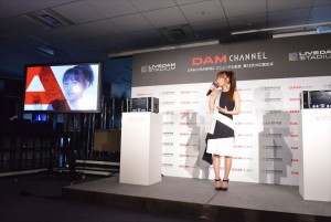 「DAM CHANNEL」第13代MC就任式に出席した高橋みなみ