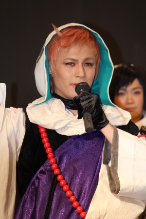 ミュージカル『刀剣乱舞』 ~阿津賀志山異聞~製作発表会見に登壇した佐伯大地