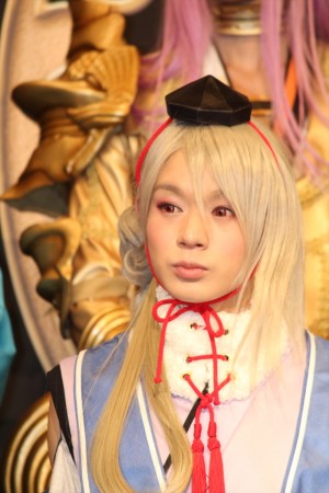 ミュージカル『刀剣乱舞』 ~阿津賀志山異聞~製作発表会見に登壇した大平峻也