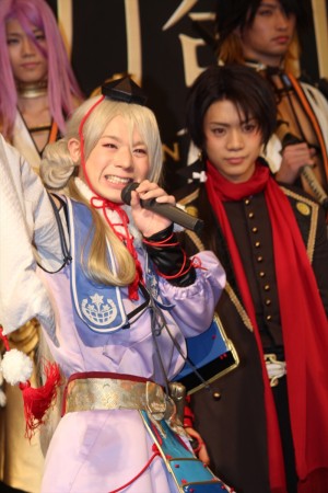 ミュージカル『刀剣乱舞』 ~阿津賀志山異聞~製作発表会見に登壇した大平峻也