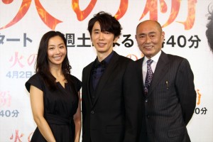 『火の粉』制作発表の様子