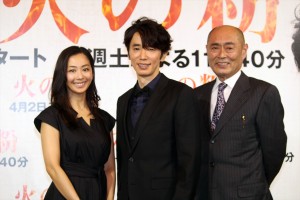 『火の粉』制作発表の様子