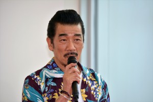 『ラヴソング』制作発表に出席した宇崎竜童