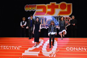 『名探偵コナン 純黒の黒夢』完成披露試写会にて