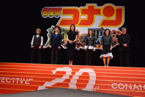 『名探偵コナン 純黒の黒夢』完成披露試写会にて
