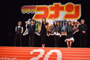 『名探偵コナン 純黒の黒夢』完成披露試写会にて