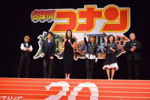 『名探偵コナン 純黒の黒夢』完成披露試写会にて