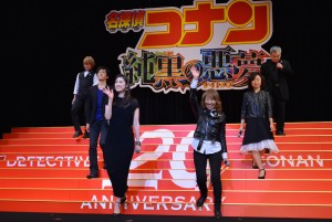 『名探偵コナン 純黒の黒夢』完成披露試写会にて
