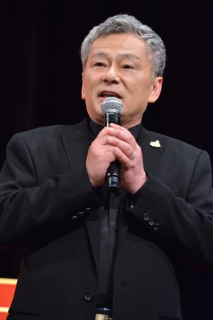 『名探偵コナン 純黒の黒夢』完成披露試写会に登壇した池田秀一