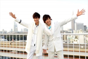 オムニバスWEBドラマ『キスのカタチ』に出演するボイメンことBOYS AND MENの水野勝&田村侑久