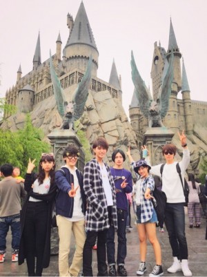 ニンニンジャー6人でUFJへ!