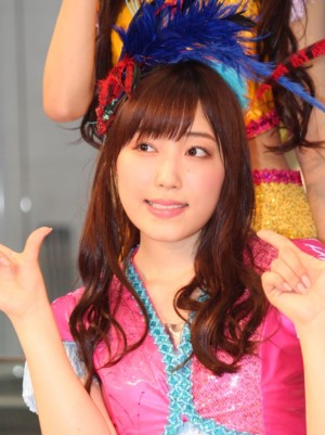 「モーニング娘。’16」NEWシングルリリースイベントに登場した譜久村聖