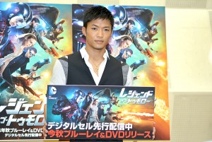 『レジェンド・オブ・トゥモロー<ファースト・シーズン>』公開アフレコイベントに参加した数原龍友
