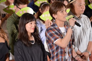 高畑充希、岩田剛典、木下隆行(TKO)、『植物図鑑 運命の恋、ひろいました』公開直前イベントに登場