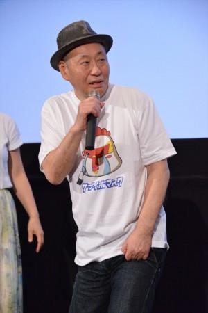 『サブイボマスク』初日舞台挨拶に登壇した泉谷しげる