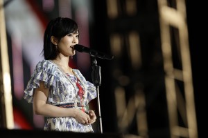 『第8回AKB48選抜総選挙』開票イベントの模様 第4位 山本彩