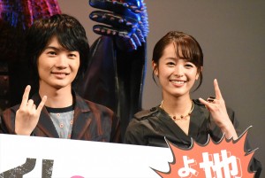 『TOO YOUNG TO DIE!若くして死ぬ』公開直前イベントに登壇した神木隆之介と清野菜名