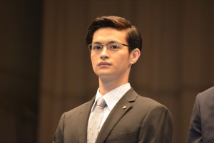 『HOPE~期待ゼロの新入社員~』壮行会イベントに登壇した瀬戸康史