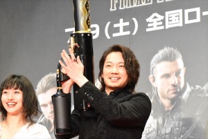 『KINGSGLAIVE FINAL FANTASY XV』ワールドプレミアに登場した綾野剛と忽那汐里