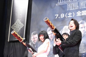 『KINGSGLAIVE FINAL FANTASY XV』ワールドプレミアに登場した綾野剛と忽那汐里