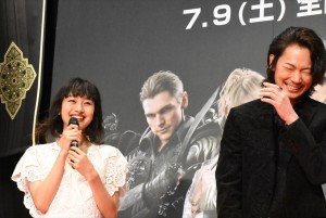 『KINGSGLAIVE FINAL FANTASY XV』ワールドプレミアに登場した綾野剛と忽那汐里