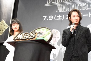 『KINGSGLAIVE FINAL FANTASY XV』ワールドプレミアに登場した綾野剛と忽那汐里
