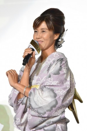 『ONE PIECE FILM GOLD』完成披露会見・舞台挨拶に登場した山口由里子