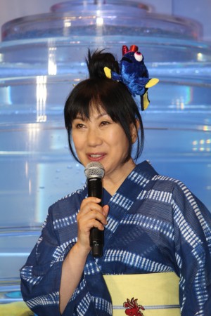 『ファインディング・ドリー』七夕プレミアイベントに登壇した室井滋