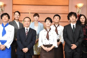『グ・ラ・メ!~総理の料理番~』制作発表記者会見にて