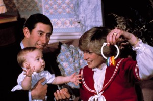 チャールズ皇太&とダイアナ妃とウィリアム王子(1983年)