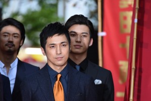 高橋光臣、『真田十勇士』レッドカーペットにて