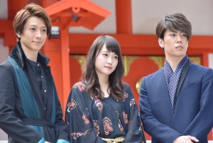 舞台『あずみ~戦国編』公演成功祈願・制作発表会にて