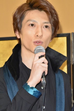 鈴木拡樹、舞台『あずみ~戦国編』公演成功祈願・制作発表会にて