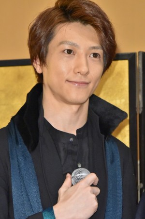 鈴木拡樹、舞台『あずみ~戦国編』公演成功祈願・制作発表会にて