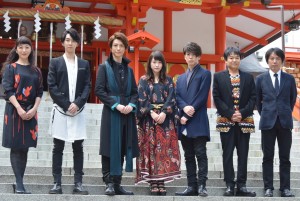 舞台『あずみ~戦国編』公演成功祈願・制作発表会にて