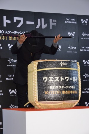 『ウエストワールド』ジャパンプレミアに登場した藤岡弘、