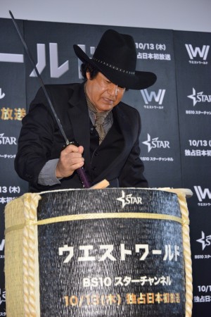 『ウエストワールド』ジャパンプレミアに登場した藤岡弘、